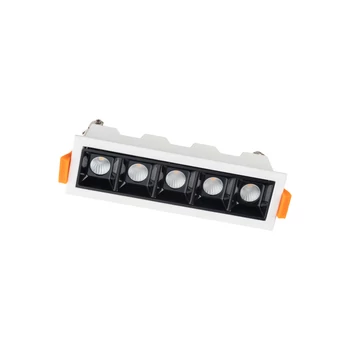 Nowodvorski Mini LED besüllyeszhető lámpa, fém, fehér, 3000K, 10W, 600lm - TL-10042