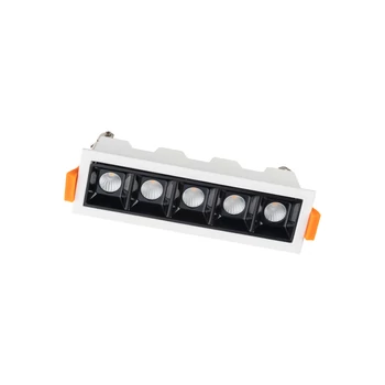 Nowodvorski Mini LED besüllyeszhető lámpa, fém, fehér, 4000K, 10W, 660lm - TL-10043