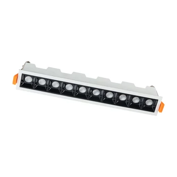 Nowodvorski Mini LED besüllyeszhető lámpa, fém, fehér, 3000K, 20W, 1220lm - TL-10045