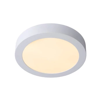 Lucide BRICE-LED fürdőszobai mennyezet lámpa modern stílus alumínium fehér kerek forma LED IP44 - 28116/24/31