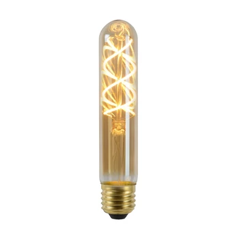 Lucide E27-LED szabályozható filament fényforrás 5W 380lm 2200K 360° Cri80 üveg borostyán - 49035/05/62