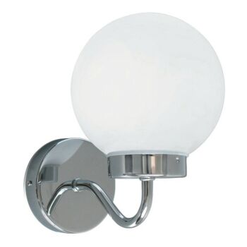 Rabalux TOGO fürdőszobai lámpa E14 fém fehér üveg burával hagyományos stílus IP44 - 5827