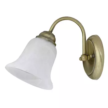 Rabalux FRANCESCA éjjeli lámpa E14 fém bronz üveg burával fehér alabástrom üveg klasszikus stílus IP20 - 7371