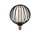 Searchlight GLOBE dekor izzó E27, 1800K, 3.5W, 120lm - 16004BK