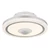 Globo SHELLY ventilátoros lámpa fém, akril, fehér, áttetsző, LED, 40W, 2800lm, 2700K-6500K - 03664