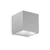 IdealLux RUBIK AP kültéri fali lámpa fém, szürke, LED, 3000K, 8.5W, 700lm, IP54 - 326849