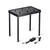 Ideallux CUTE CHARGING STATION kiegészítő fém, fekete - 348377