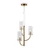 Maytoni Arco függeszték fém, üveg, sárgaréz, G9 - MOD223PL-03BS