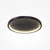 Maytoni ORIGN mennyezet lámpa fém, fekete, LED, 40W, 3000K, 450 Lm - MOD311CL-L40B3K