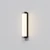 Maytoni ROUNGE kültéri fali lámpa fém, fekete, fehér, LED, 12W, 3000K, 600 Lm, IP 54 - O482WL-L12B3K
