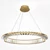 Maytoni KRONE függeszték fém, kristály, réz, áttetsző, LED, 36W, 3000K, 2340 Lm - P097PL-L36BS3K1