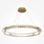 Maytoni KRONE függeszték fém, kristály, réz, áttetsző, LED, 45W, 3000K, 2925 Lm - P097PL-L45BS3K