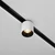 Maytoni ALFA S fényforrás Exility mágneses sínrendszerhez fém, fekete, fehér, LED, 7W, 3000K, 330 Lm - TR132-2-7W3K-W