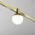 Maytoni LUNA fényforrás Flarity mágneses sínrendszerhez fém, üveg, réz, fehér, LED, 3W, 2700K, 250 Lm - TR149-1-5W2.7K-BS-DE