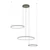Nowodvorski CIRCOLO függeszték fém, műanyag, zöld, LED, 45W, 3000K, 1600Lm - 11398