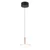 Trio CELESTE függeszték, fém, üveg, fekete, fehér, LED, 10W, 1100lm, 3000K - Trio-354910165