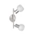 Trio ANTIBES szpot lámpa fém, üveg, nikkel, fehér, E14 - R80172007