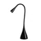 Rabalux JEFF2 asztali lámpa fém, műanyag, fekete, LED, 3000K, 4W, 250lm - 74204