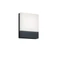 Trio PECOS kültéri fali lámpa fém, műanyag, antracit, fehér, LED, 3000K, 6W, 600lm, IP54 - 227760142