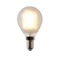 Lucide E14-LED szabályozható filament fényforrás Vintage stílus üveg savmart gömb forma E14-LED IP20 - 49022/04/67